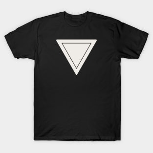 Minimalist Super Hero Symbol Silhouette T-Shirt